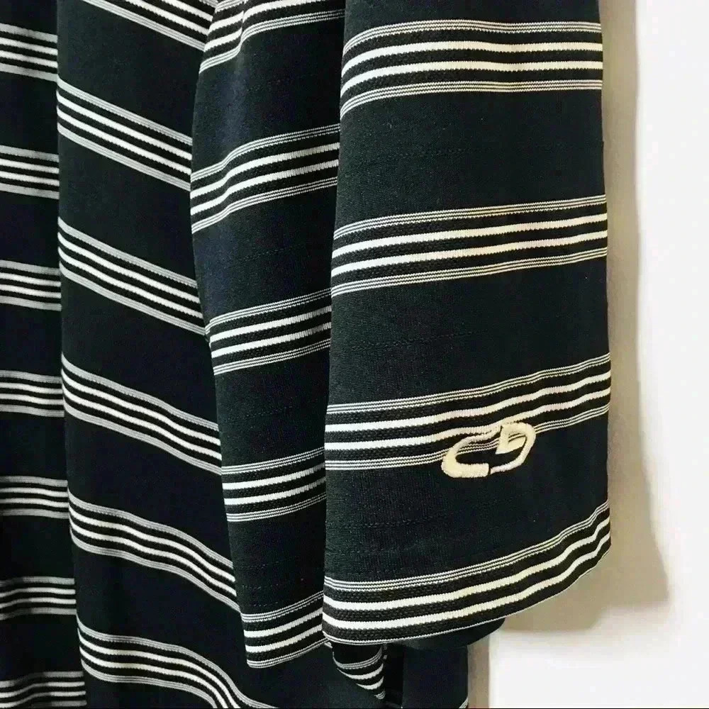 CHAMPION SHIRT MENS XXL STRIPE DUO DRY FIT COLLARD POLO TOP ATHLETIC - Picture 4 of 4